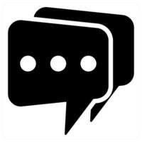 Message and chat icon concept vector