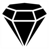 Gem and ruby icon concept vector