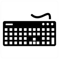 Keyboard and typing icon concept vector