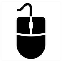 Mouse and click icon concept vector