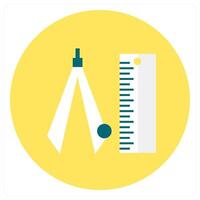Geometry and lines icon concept vector