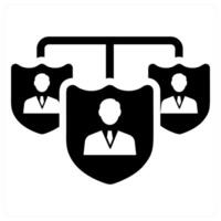 Work Responsibilities and task icon concept vector