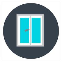 Door and exit icon concept vector