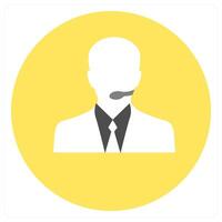 Customer Support and help icon concept vector