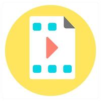 File and file format icon concept vector