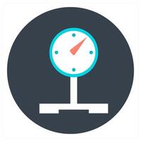 Speedometer and speed icon concept vector