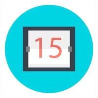 Date and dates icon concept vector