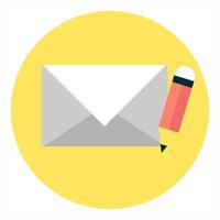Edit Message and sms icon concept vector