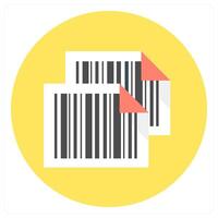 Bar Code and scan icon concept vector