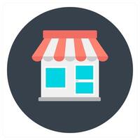 Store and retail icon concept vector
