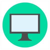 Computer and digital icon concept vector