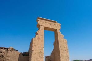 14.1.24 Dendera, Egypt Temple of Hathor at Dendera Temple complex. The best preserved temple complexes of ancient Egypt. photo