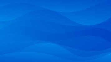 Blue gradient smoot wave background , abstract wallpaper vector