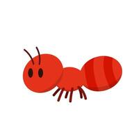 Ant character . Ant on white background. vector
