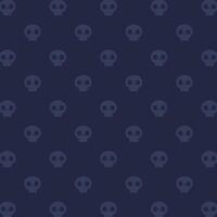 Skull pattern background. Skull icon. Halloween icon. Halloween pattern. vector