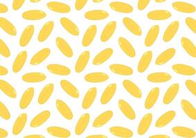 Rice . Rice pattern wallpaper. Paddy icon . Paddy pattern. vector