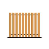 railing . railing on white background. vector