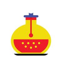Florence flask design vector