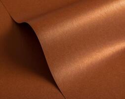 Copper and rust paper texture with a glossy metallic finish and subtle wavy patterns. The warm photo
