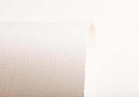 Ivory paper background with a soft matte texture and subtle embossed grain. Warm and refined, photo