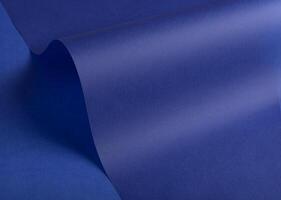 Elegant royal blue tracing paper background with a matte finish and subtle gradient. Translucent photo