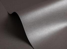 Luxurious greige paper background with a sleek metallic sheen and subtle gradient from gray to beige photo