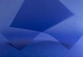 Elegant royal blue tracing paper background with a matte finish and soft gradient. Featuring a rich, photo