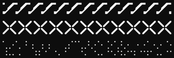 Futuristic GUI Elements with Cyberpunk Aesthetics vector