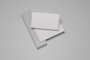 Business card Blank Mockup Photo for mockup creating
