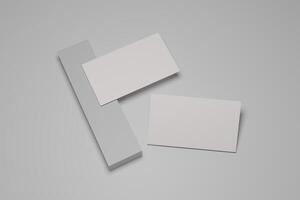 Business card Blank Mockup Photo for mockup creating