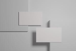 Business card Blank Mockup Photo for mockup creating