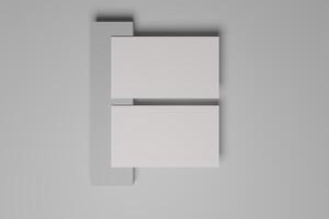 Business card Blank Mockup Photo for mockup creating