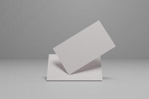 Business card Blank Mockup Photo for mockup creating