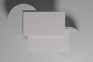 Business card Blank Mockup Photo for mockup creating