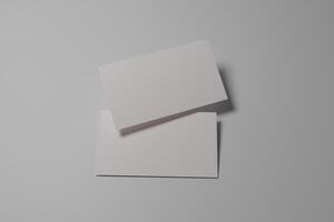 Business card Blank Mockup Photo for mockup creating
