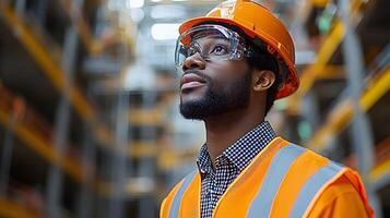 Person using a drone for safety inspection, construction site overview, advanced technology application photo