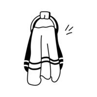 Soft, absorbent towel for wiping sweat during workouts vector