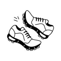 Lightweight shoes for running, jogging, and fitness training vector