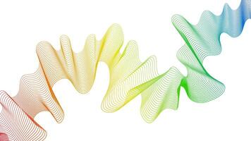 Abstract backdrop with wave gradient lines vector