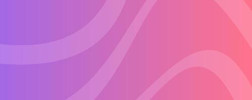 Modern colorful gradient background with wave lines vector