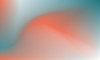 A vibrant gradient background merging coral orange and teal blue with soft transitions and dynamic curves. Ideal for modern, creative, and elegant designs vector