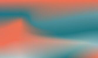 An artistic abstract background with a gradient blend of coral orange and teal blue, featuring soft curves and smooth transitions that convey a vibrant yet soothing feel vector