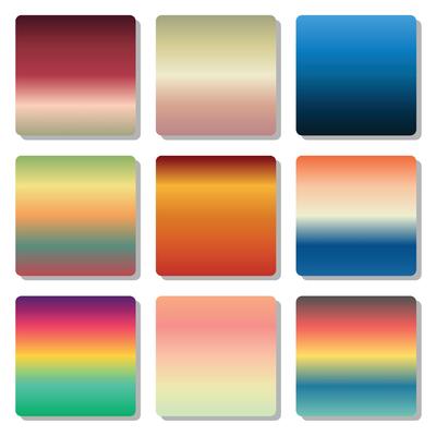 Beautiful Gradient Color, Scheme, Pallete, Theme, Vibrant, Swatch, Color Guide