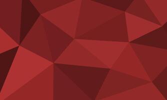 Red cherry flat polygon background texture. Modern mosaic illusion illustration with triangle shape pattern elements for display, business, website, advertising, display, idea vector