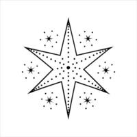 Enchanting Starburst Sparkle vector