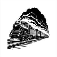 Rolling Thunder Train vector