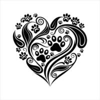 Paw Print Images vector