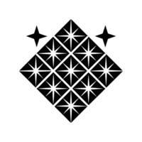 Geometric Sparkle Pattern vector
