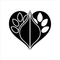 Customizable Paw Heart vector
