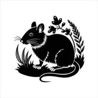 Whimsical Forest Mouse Adventures vector